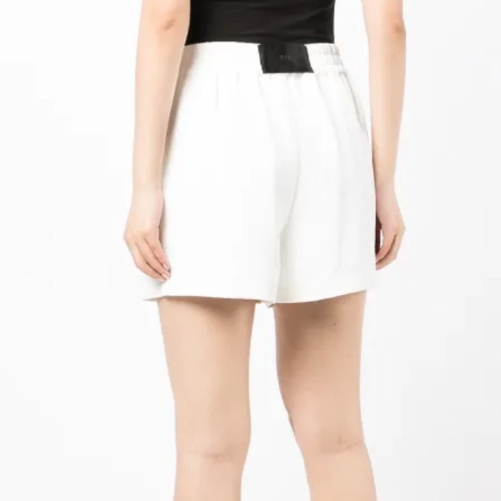 NEW White RTA slim-fit track shorts Small Japanese Fabric MSRP $295